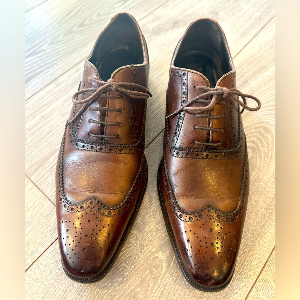 To Boot New York Adam Derrick, Laver Burnished Brown, size 10